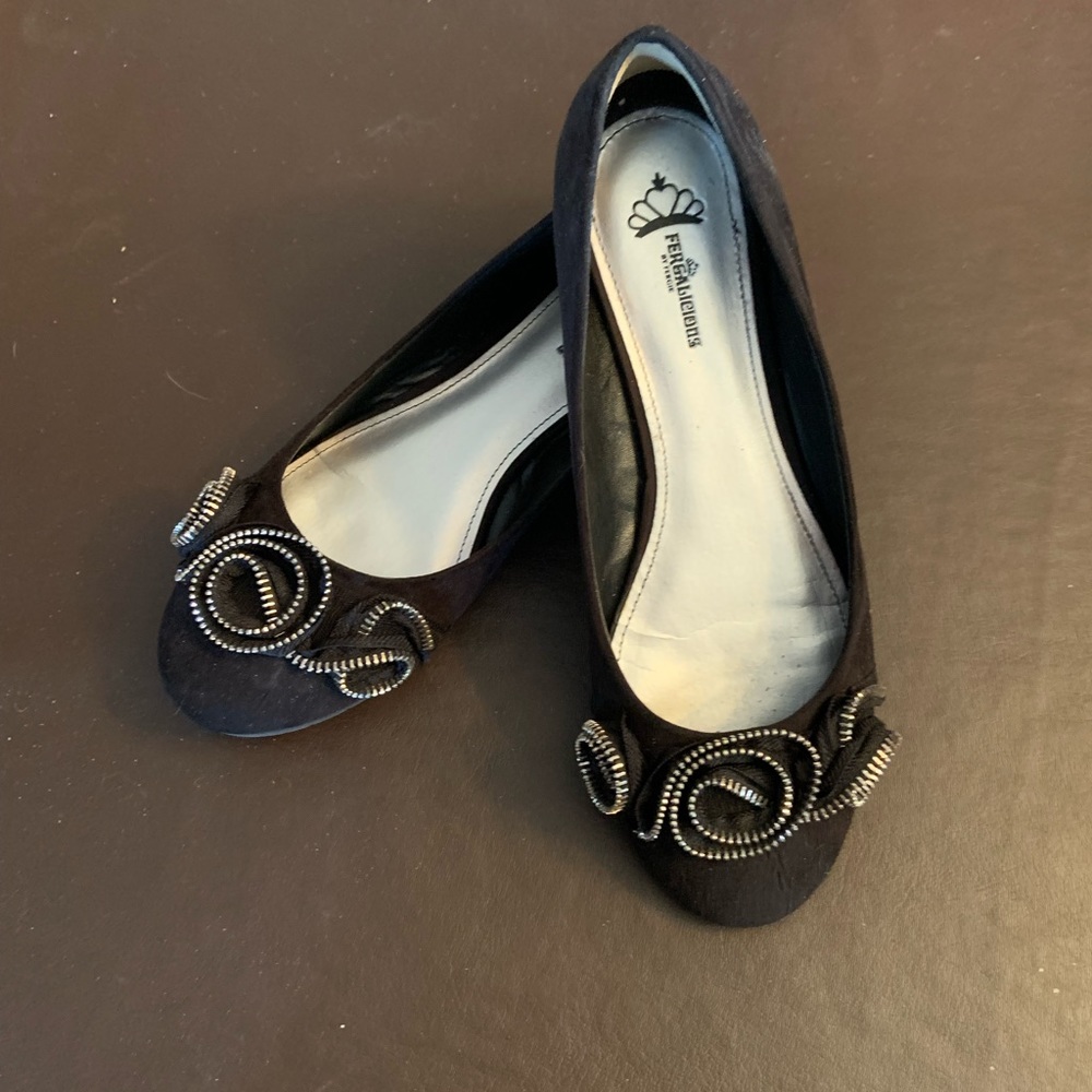 Fergalicious cute zipper shoes.